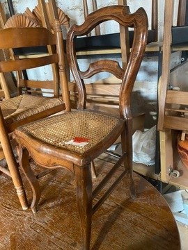 krzesło drewniane francuskie 1 sztuk
