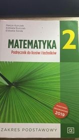 Matematyka 2  zakres podstawowy 