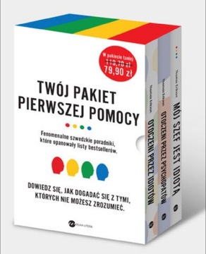 Twój pakiet pierwszej pomocy 3 tomy Thomas Erikson