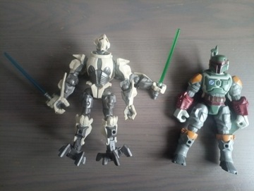 Figurki Star Wars Generał Grievous i Boba Fett