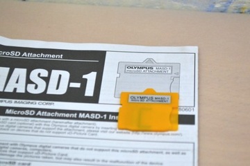 Przejściówka adapter microSD na xD OLYMPUS MASD-1