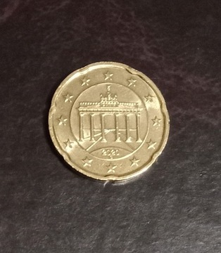 20 euro cent NIEMCY 2020 G 