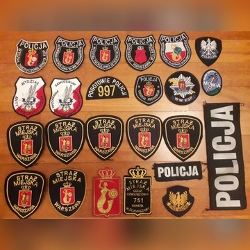 Naszywki POLICJA  