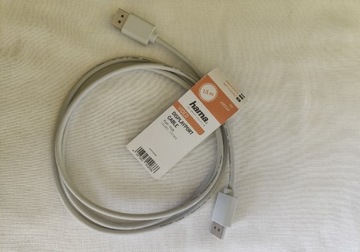 Kabel DisplayPort - DisplayPort HAMA 1.5 m