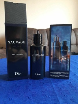Dior Sauvage Refill - EDT 300ml - 30 ml używany