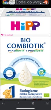 HIP 1 Bio com Biotic mleko poczatkowe