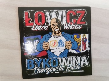 Vlepki Ruch Chorzów Bykowina & Widzew Łowicz