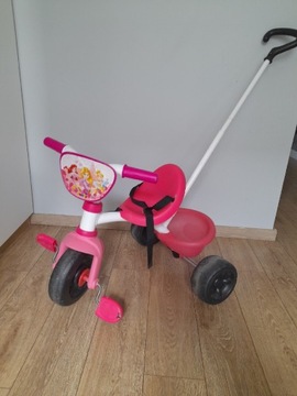 Różowy rowerek dla dziewczynki 
