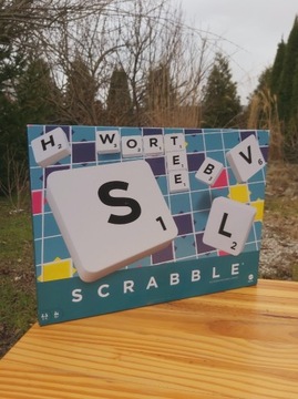Gra - Scrabble - Mattel - J. Niemiecki #1