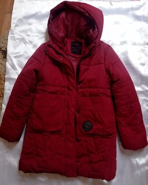 Reserved Kurtka zimowa dziewczęca płaszcz 146