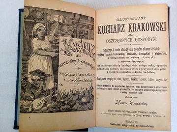 Ilustrowany Kucharz Krakowski Maria Gruszecka