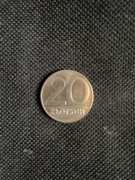 Polska stara moneta 20 zł 