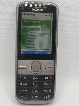 Nokia C-5 nie zablokowany