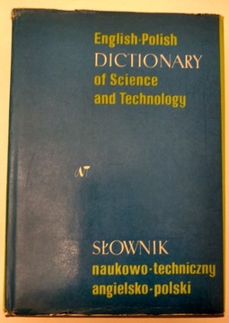 Słownik naukowo-techniczny angielsko-polski twarda