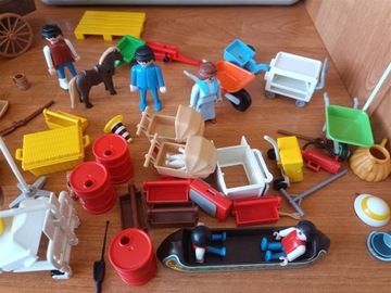 Playmobil Geobra 1974, 1984 i inne elementy