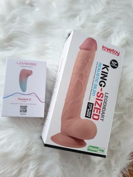 Nowy Lovense tenera 2 masażer stymulator lechtaczki GRATIS dildo