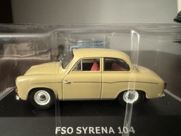 Syrena 104 legendy fso deagostini nowy gazetka