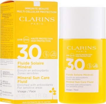 Clarins - Fluide Solaire Mineral Visage SPF 30