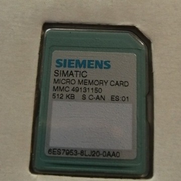  SIEMENS SIMATIC MMC 512KB 6ES7953-8LJ20-0AA0