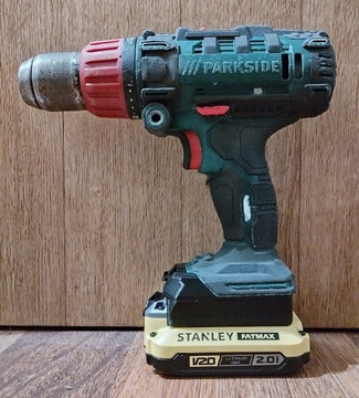 Adapter Parkside X20 na baterie Stanley Fatmax V20