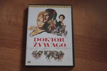 DOKTOR ŻYWAGO = 2 DVD= OMAR SHARIF