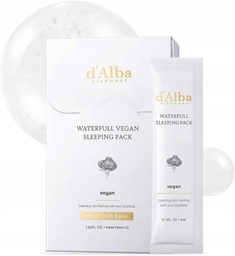 D’Alba Fantastic Waterfull Mask Pack