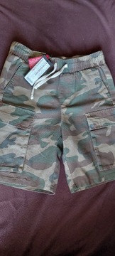 Spodnie moro dżinsowe męskie do kolan (xs)