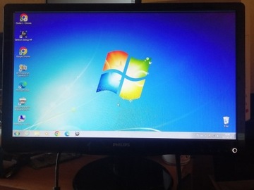 Monitor Philips 196V4L 19 cali, LED, VGA