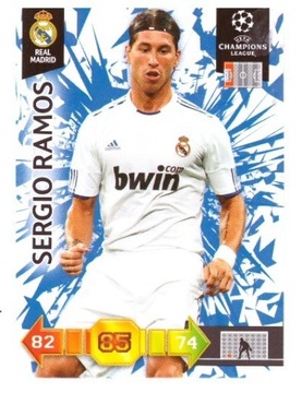 PANINI CHAMPIONS LEAGUE 10/11 RAMOS REAL 