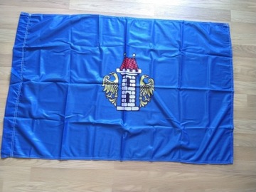 Flaga z Herbem Oświęcimia 70x110cm 