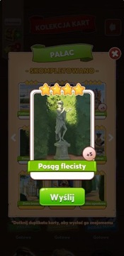 Posąg flecisty KARTA COIN MASTER 