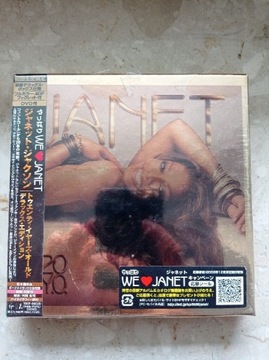 JANET JACKSON - 20 YO CD+DVD (JAPONIA, FOLIA!)