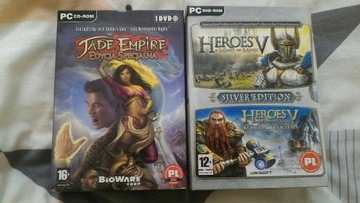 Heroes V 5 Silver Edition & Jade Empire Edycja specjalna + dodatkowe gry