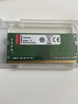 Pamięć RAM Kingston DDR4 4GB 2400MHz/Przeznaczenie laptop