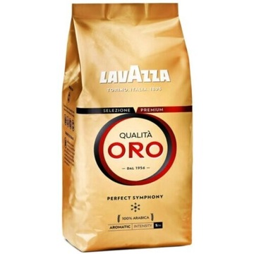 2 kg Kawy Lavazza Oro ziarno.