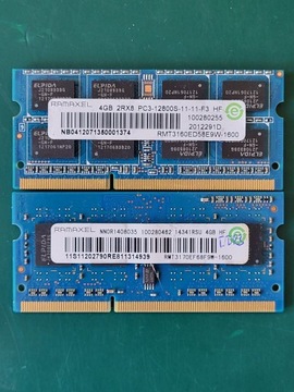Pamięć RAM Ramaxel PC3 DDR3 1600 4GB 12800