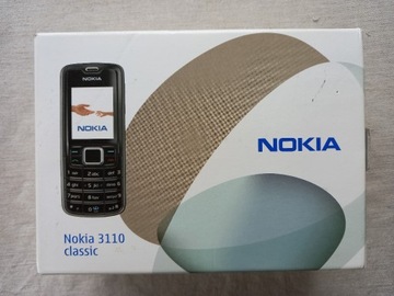 Puste pudełko po telefonie Nokia 3110