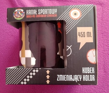 Kanał sportowy kubek zmieniający kolor 450ml