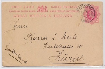 Wielka Brytania - kartka pocztowa z 1911 roku