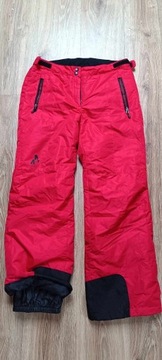 spodnie zimowe na narty rozmiar 146-152 czerwone