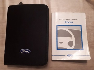 Instrukcja obsługi  ford focus mk1 etui ksiażka