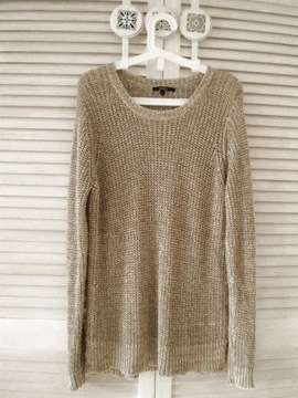 Lindex świetny sznurkowy sweter/bluzka L