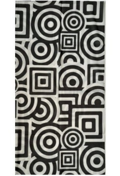 Chusta wielofunkcyjna Geometric black