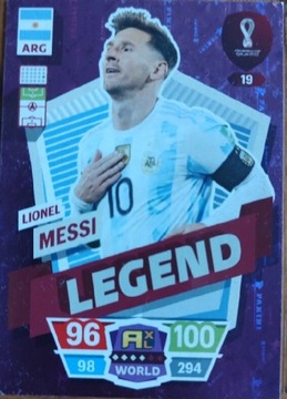Karta FIFA 2022 Messi Legend nr 19