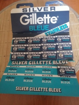 Żyletki Gillette Bleue - stare