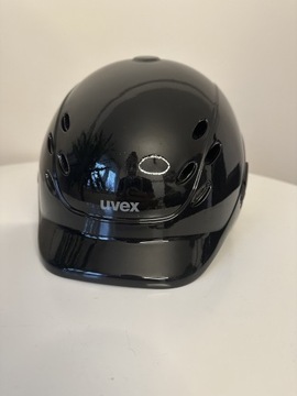 Kask jeździecki UVEX czarny połysk Onyx 