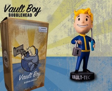 Fallout Vault Boy lock pick - figurka