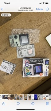 Śliczny Gameboy color box