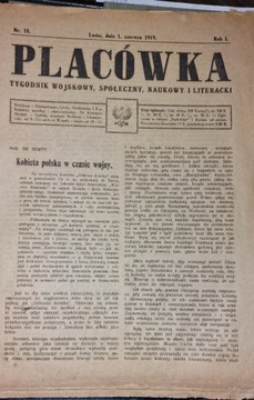 Antykwariat Gazeta z 1918 r. 