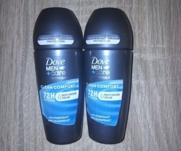 2xDove Men+Care Antyperspirant CLEAN COMFORT 50ml